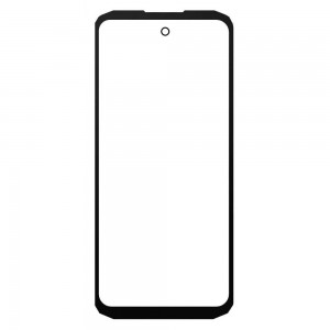 Replacement Front Glass For Doogee Fire 6 Black By - Maxbhi Com