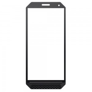 Replacement Front Glass For Kyocera Duraforce Ultra Black By - Maxbhi Com