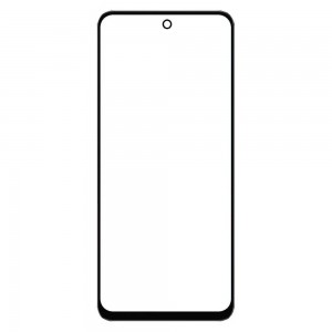Replacement Front Glass For Philips S6206 White By - Maxbhi Com