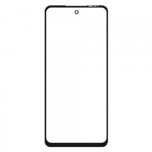 Replacement Front Glass For Philips S6210 Essence 10 Black By - Maxbhi Com