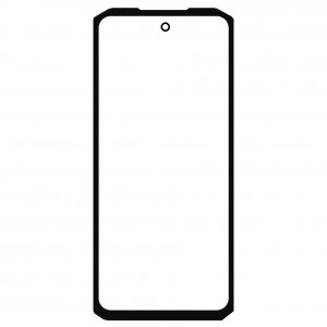 Replacement Front Glass For Ulefone Armor 27t Black By - Maxbhi Com