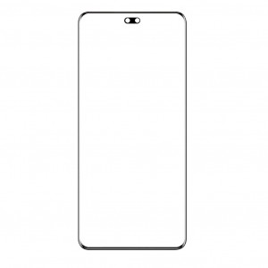 Replacement Front Glass For Honor 90 Pro Black By - Maxbhi Com