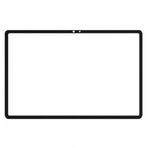 Replacement Front Glass For Doogee T30 Max Black By - Maxbhi Com