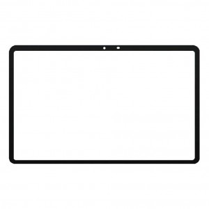 Replacement Front Glass For Doogee T40 Pro Black By - Maxbhi Com