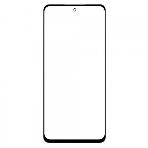 Replacement Front Glass For Coolpad X100 Black By - Maxbhi Com