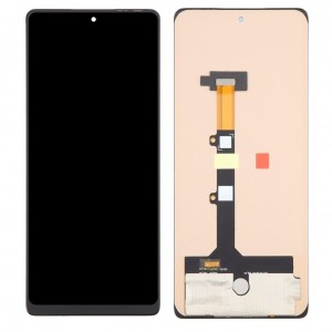 Lcd With Touch Screen For Tecno Camon 30 Black By - Maxbhi Com