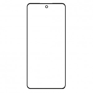 Replacement Front Glass For Realme 14t 5g Black By - Maxbhi Com