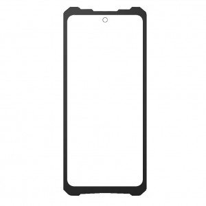 Replacement Front Glass For Doogee V40 Black By - Maxbhi Com