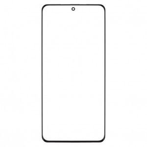 Replacement Front Glass For Oneplus Ace 5 Pro Black By - Maxbhi Com