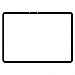 Replacement Front Glass For Vivo Pad 3 Pro Black By - Maxbhi Com