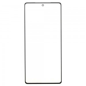 Replacement Front Glass For Tecno Camon 40 Pro Black By - Maxbhi Com
