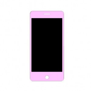 Touch Screen Digitizer For Intex Aqua Glam Pink By - Maxbhi Com