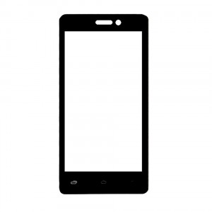 Touch Screen Digitizer For Spice Xlife M46q Black By - Maxbhi Com