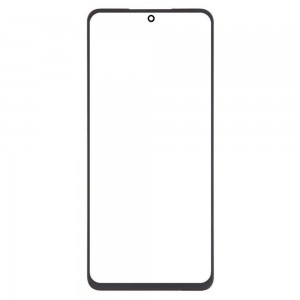 Replacement Front Glass For Oppo K13x 5g Black By - Maxbhi Com