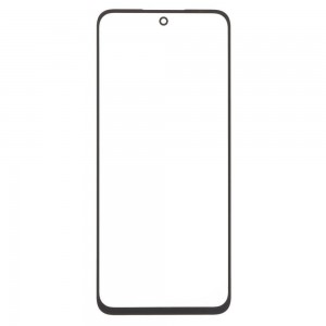 Replacement Front Glass For Xiaomi Redmi 13x Black By - Maxbhi Com
