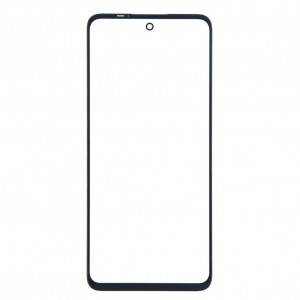 Replacement Front Glass For Motorola Moto E14 Black By - Maxbhi Com