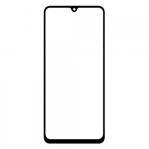 Replacement Front Glass For Xiaomi Redmi 14r 5g Black By - Maxbhi Com