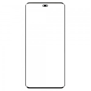 Replacement Front Glass For Honor Magic 7 Lite Black By - Maxbhi Com