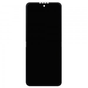 Lcd With Touch Screen For Samsung Galaxy Z Flip7 Fe Black By - Maxbhi Com