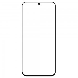 Replacement Front Glass For Infinix Gt 30 5g Black By - Maxbhi Com