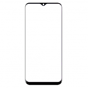 Replacement Front Glass For Itel P36 Pro Black By - Maxbhi Com