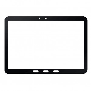 Replacement Front Glass For Samsung Galaxy Tab Active5 Pro Black By - Maxbhi Com