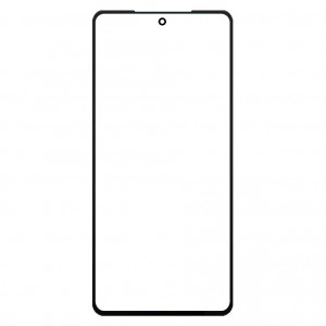 Replacement Front Glass For Vivo Iqoo Z10 Turbo Pro Black By - Maxbhi Com