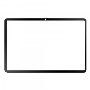 Replacement Front Glass For Doogee Tab A9 Pro Black By - Maxbhi Com