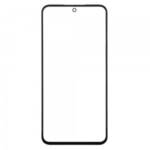 Replacement Front Glass For Xiaomi Poco M7 4g Black By - Maxbhi Com