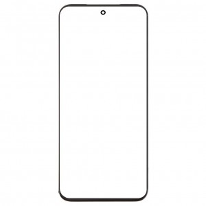 Replacement Front Glass For Xiaomi Poco M8 5g Black By - Maxbhi Com
