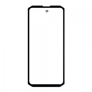 Replacement Front Glass For Cubot Kingkong Mini 4 Black By - Maxbhi Com