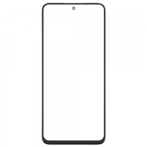 Replacement Front Glass For Honor 400 Smart 4g Black By - Maxbhi Com