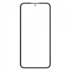 Replacement Front Glass For Oukitel Wp210 Black By - Maxbhi Com