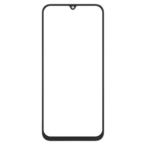 Replacement Front Glass For Xiaomi Redmi 15a Black By - Maxbhi Com