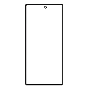 Replacement Front Glass For Huawei Mate Xts Ultimate Black By - Maxbhi Com