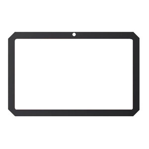 Replacement Front Glass For Cubot Tab Kingkong S White By - Maxbhi Com