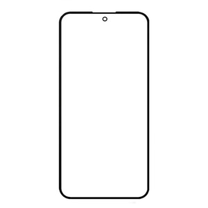 Replacement Front Glass For Oukitel P1 Pro Purple By - Maxbhi Com