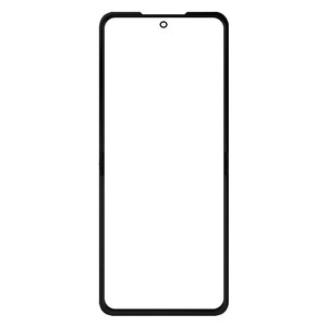 Replacement Front Glass For Huawei Nova Flip S Blue By - Maxbhi Com