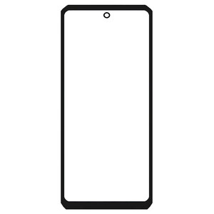 Replacement Front Glass For Ulefone Armor 34 Plus White By - Maxbhi Com
