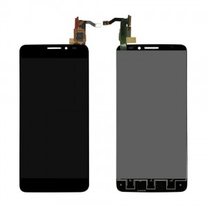 Lcd With Touch Screen For Alcatel One Touch Idol X Red By - Maxbhi Com