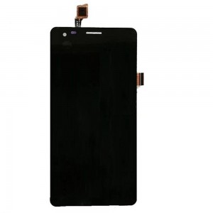 LCD with Touch Screen for Elephone P3000s - Black