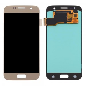 Lcd With Touch Screen For Samsung Galaxy S7 Cdma Gold By - Maxbhi Com