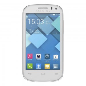 LCD with Touch Screen for Alcatel 4033X - White