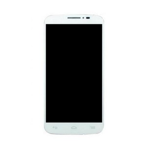 Lcd With Touch Screen For Alcatel 7040f White By - Maxbhi Com