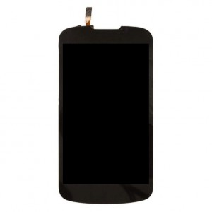 Lcd With Touch Screen For Huawei Ascend G300 Silver By - Maxbhi Com