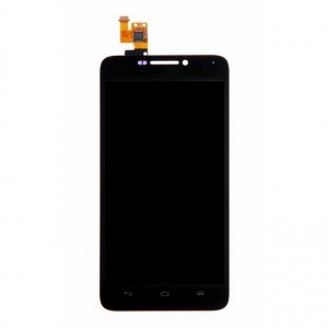 Lcd With Touch Screen For Huawei Ascend G630 Black By - Maxbhi Com