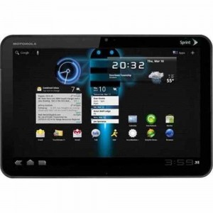 LCD with Touch Screen for Motorola XOOM MZ606 - Black