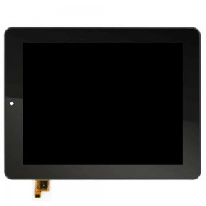 Lcd With Touch Screen For Prestigio Multipad 4 Ultra Quad 8.0 3g Black By - Maxbhi.com