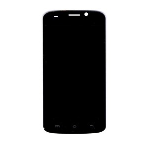 Lcd With Touch Screen For Zen Ultrafone 501 Black By - Maxbhi Com