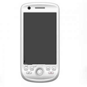 LCD with Touch Screen for Chang Jiang W007 Quad Band Dual Sim - White